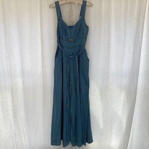 Anthropologie Super Wide leg Jumpsuit